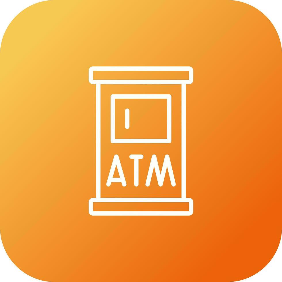 Atm Machine Vector Icon
