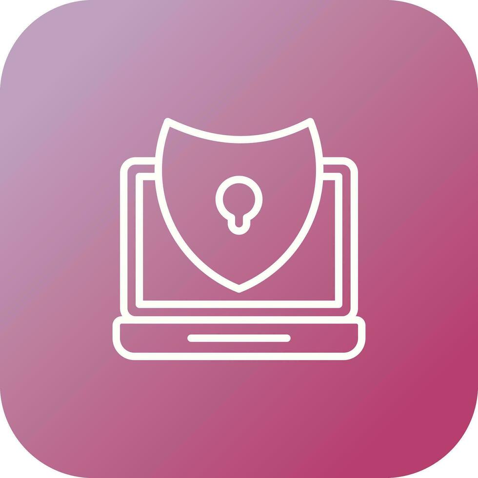 Antivirus Software Vector Icon
