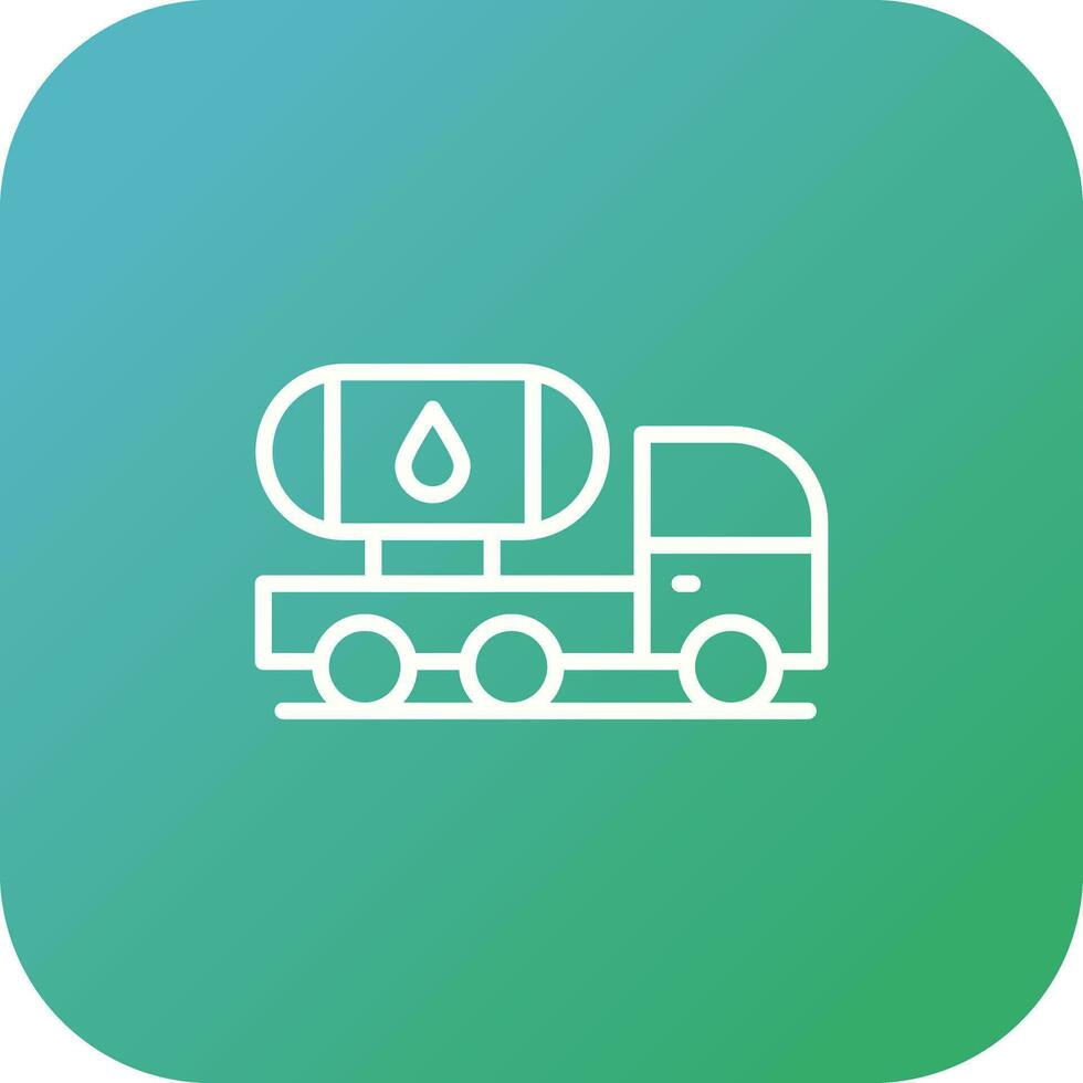 Tanker Vector Icon