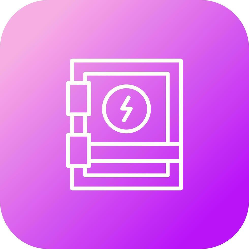 Electrical Panel Vector Icon