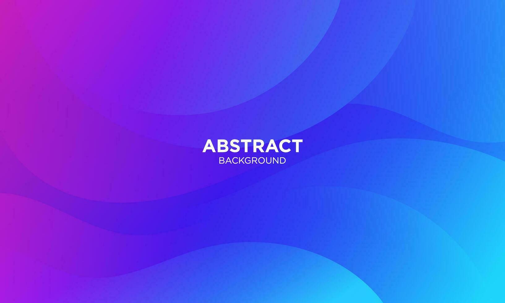 Abstract Gradient purple blue liquid Wave Background vector
