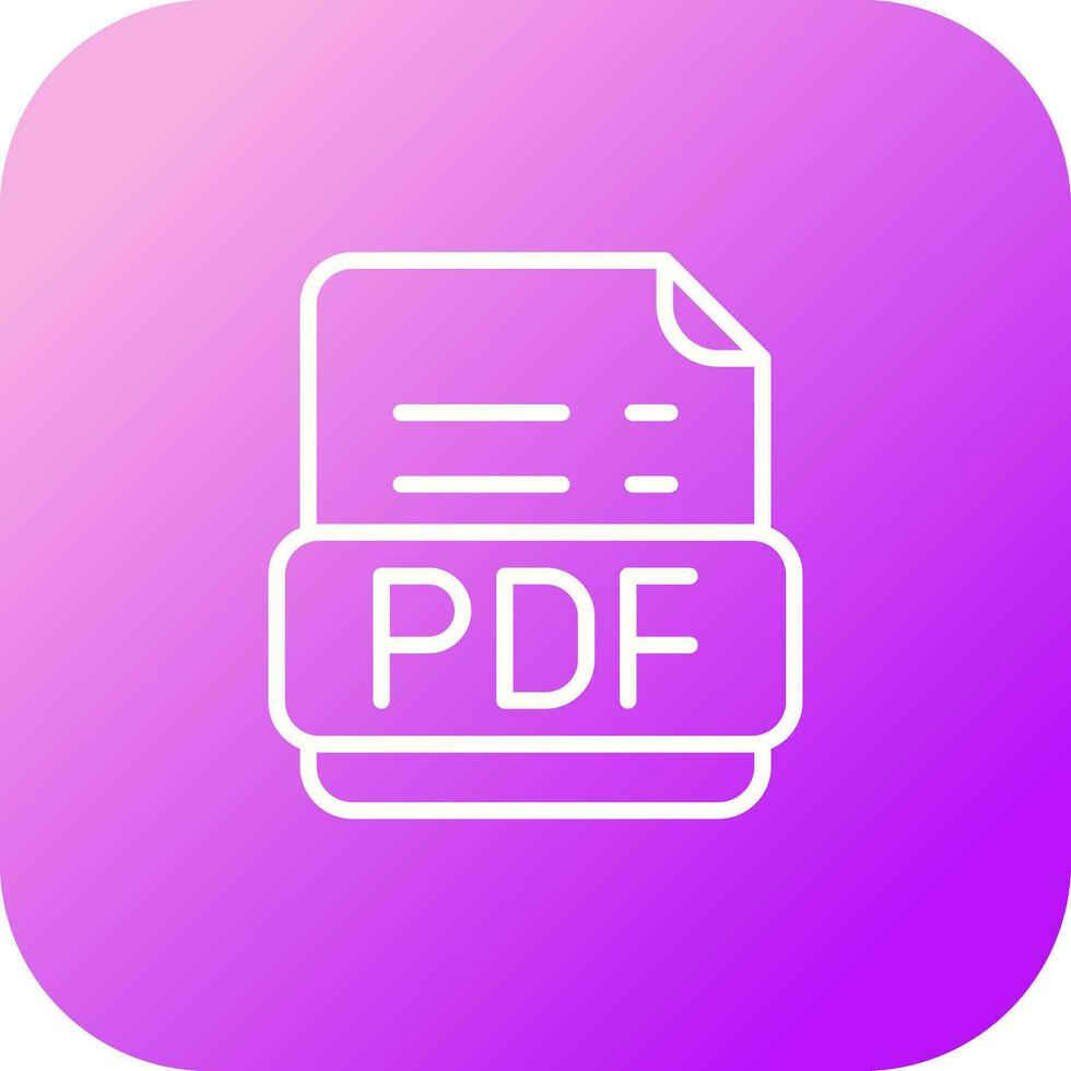 Pdf Vector Icon