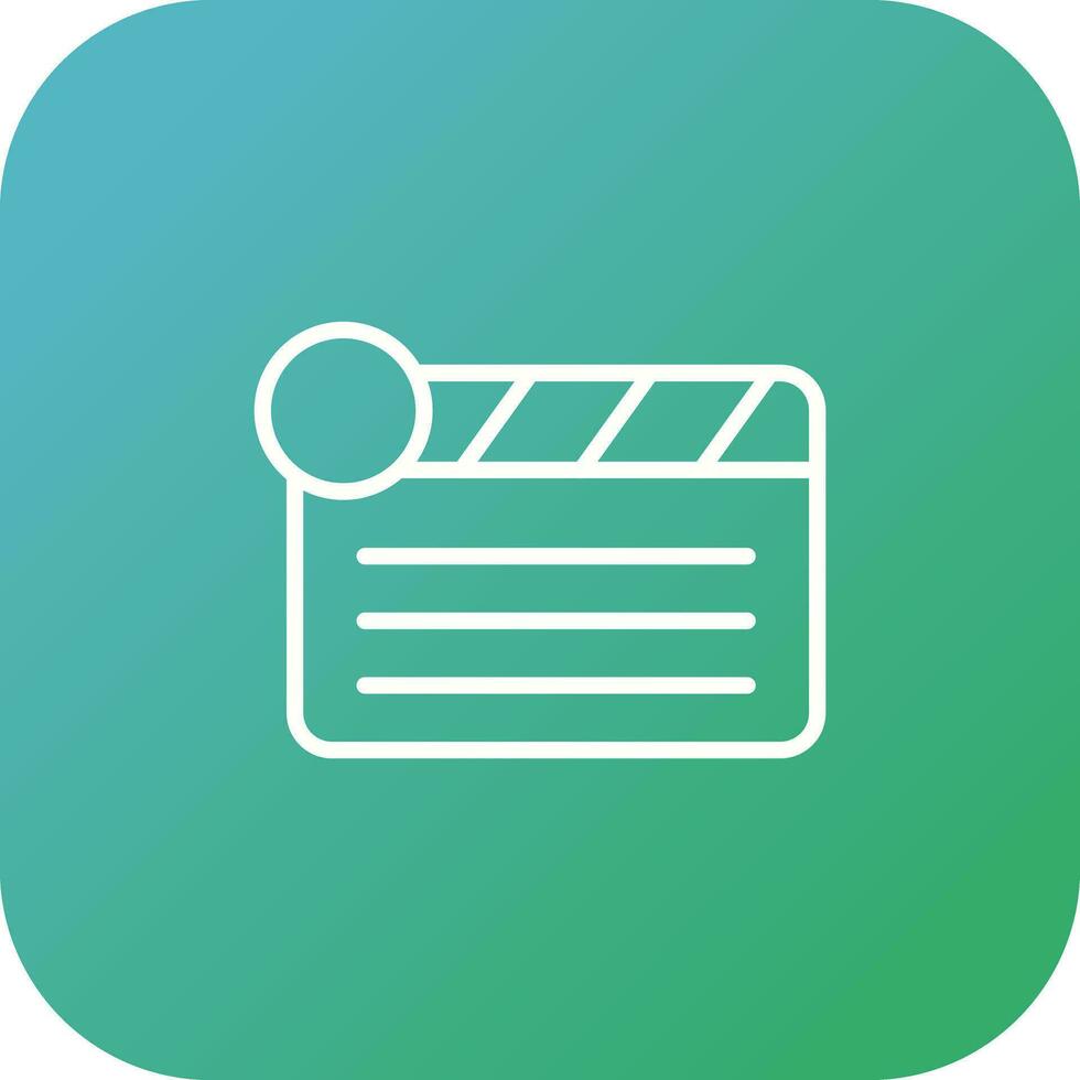 Clapper Board Vector Icon