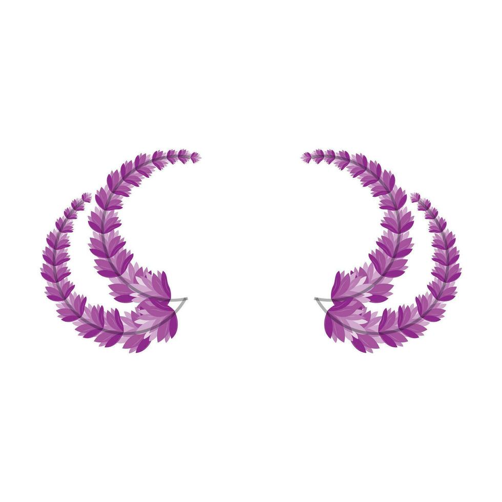 Lavender Logo, Purple Plant Vector, Garden Design, Illustration Symbol Template vector