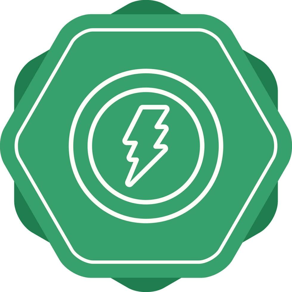Lightning bolt Vector Icon