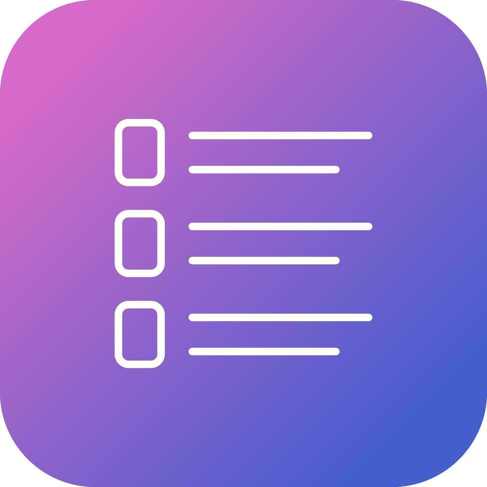 Card Index Vector Icon