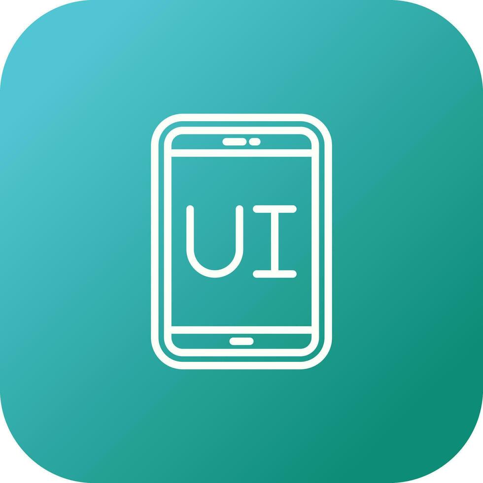 Interaction Design Vector Icon