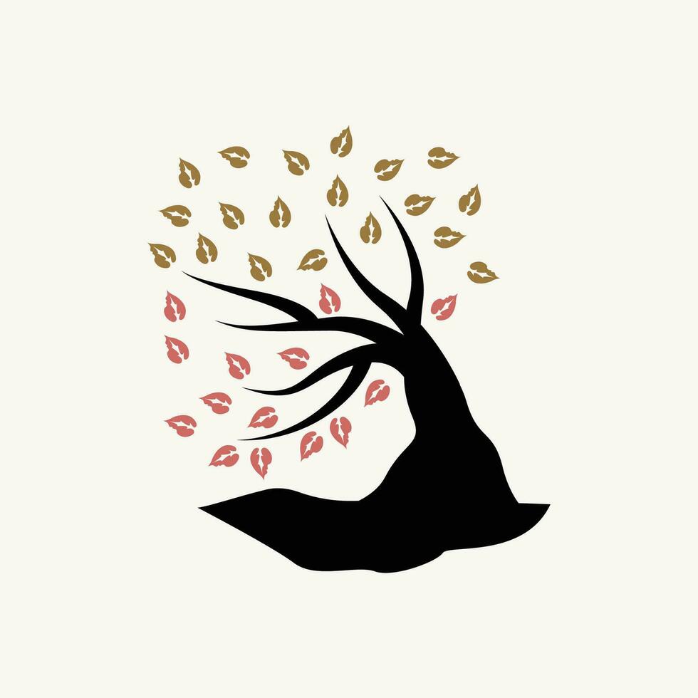 Tree Logo Design, Playground Vector, Education Tree Icon vector
