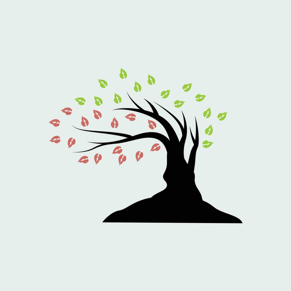 Tree Logo Design, Playground Vector, Education Tree Icon vector