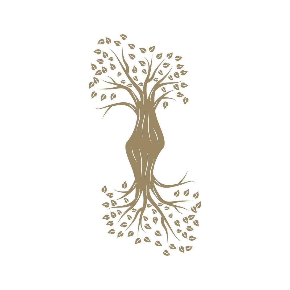 Tree Logo Design, Playground Vector, Education Tree Icon vector