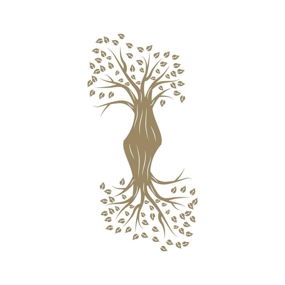 Tree Logo Design, Playground Vector, Education Tree Icon vector