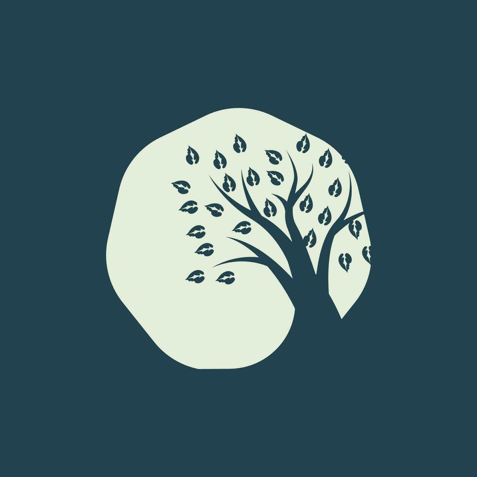 Tree Logo Design, Playground Vector, Education Tree Icon vector