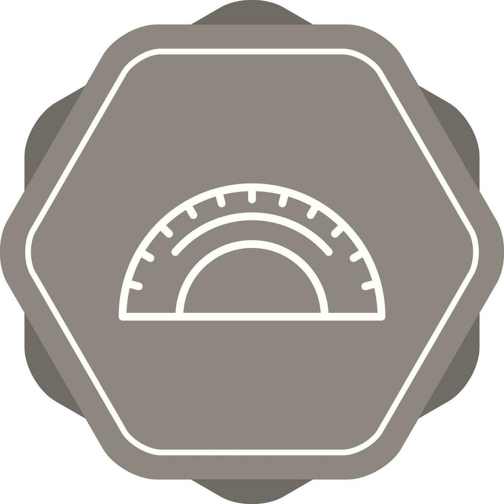 Protractor Vector Icon