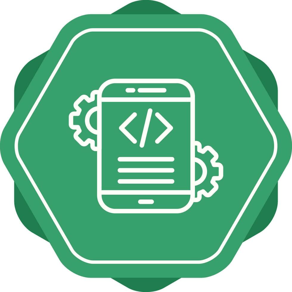 Mobile App Development Vector Icon