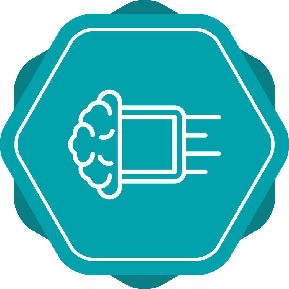 Machine Learning Vector Icon