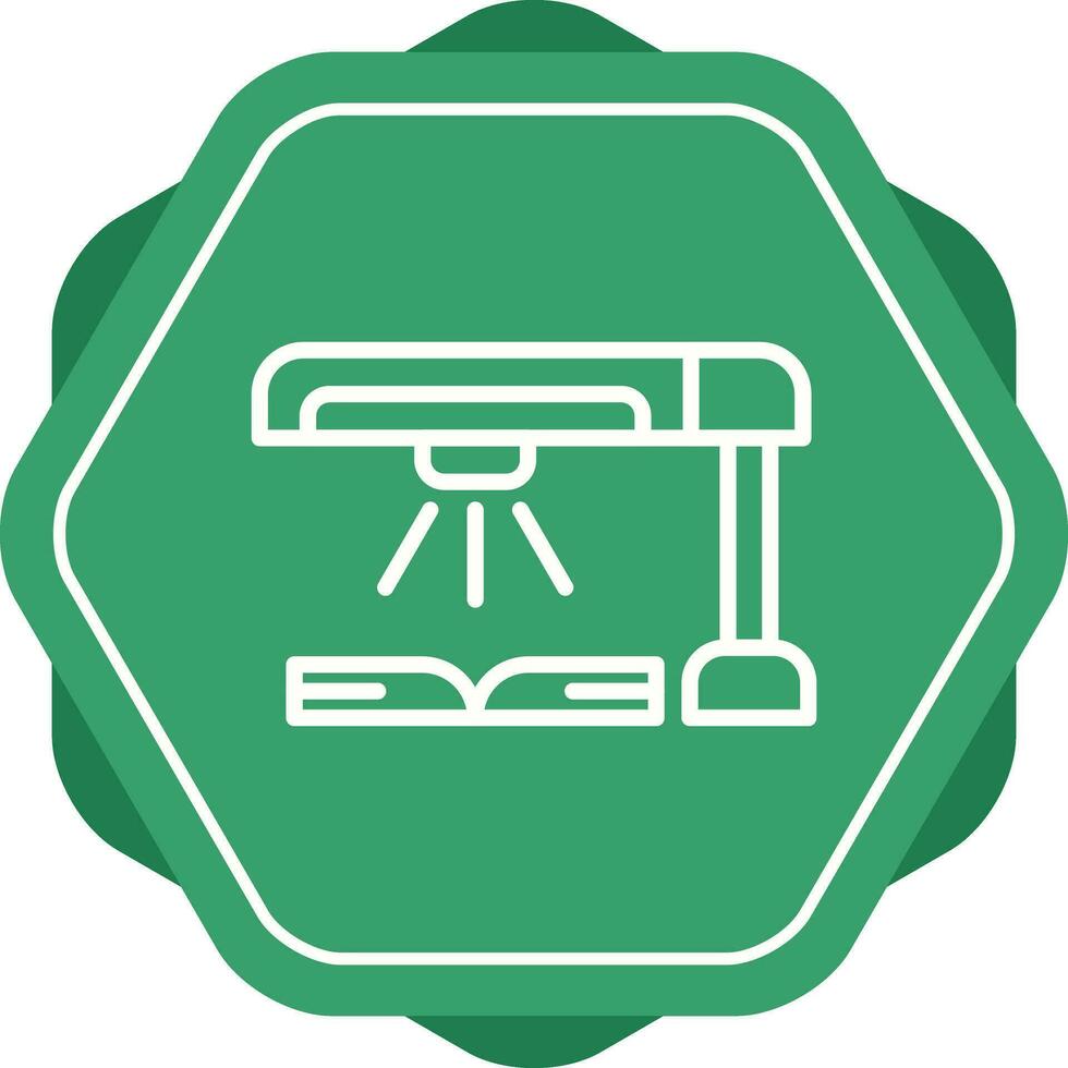 Book Scanner Vector Icon
