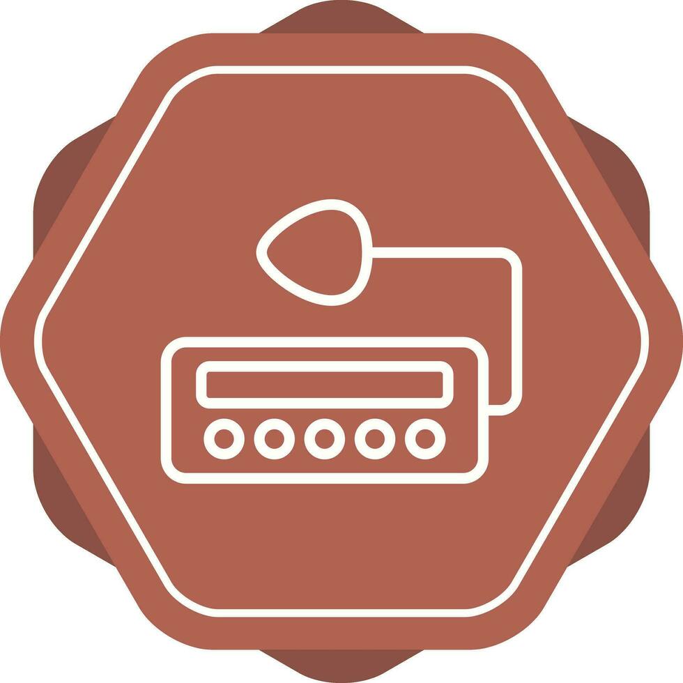 Taxi Radio Vector Icon