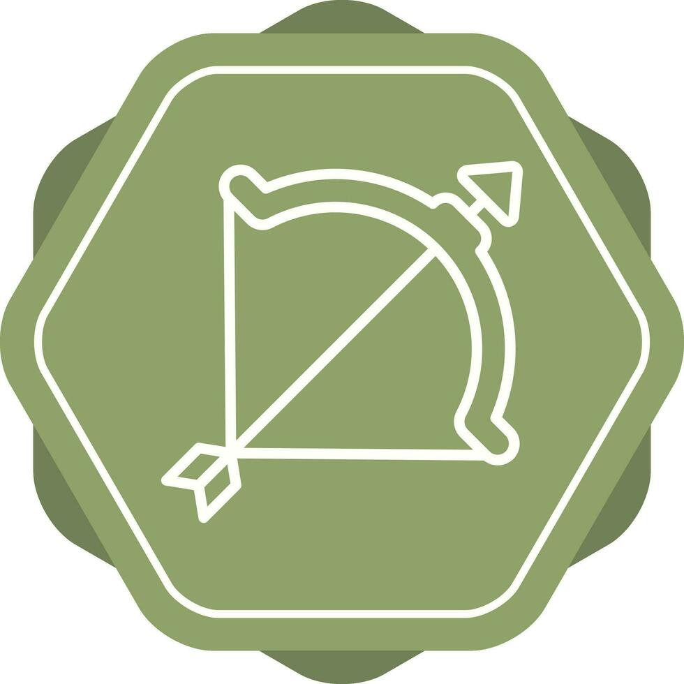 Bow and arrow Vector Icon