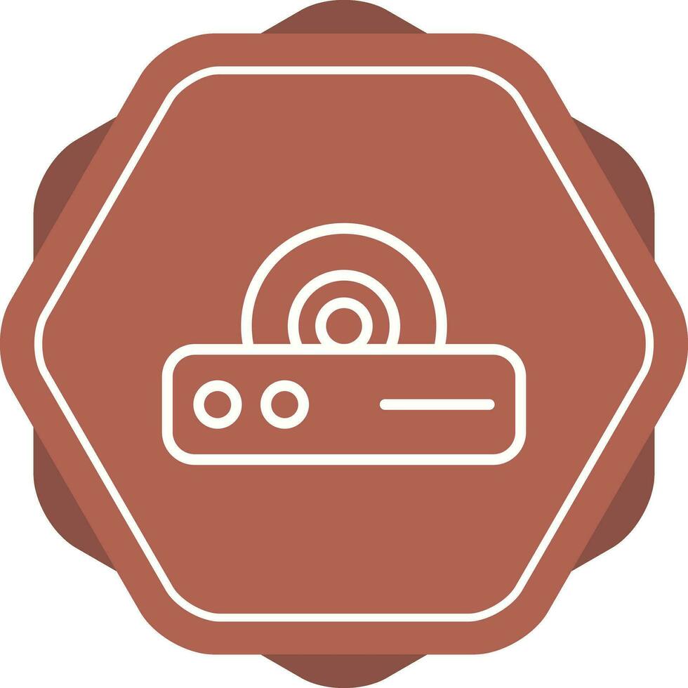 DVD Player Vector Icon