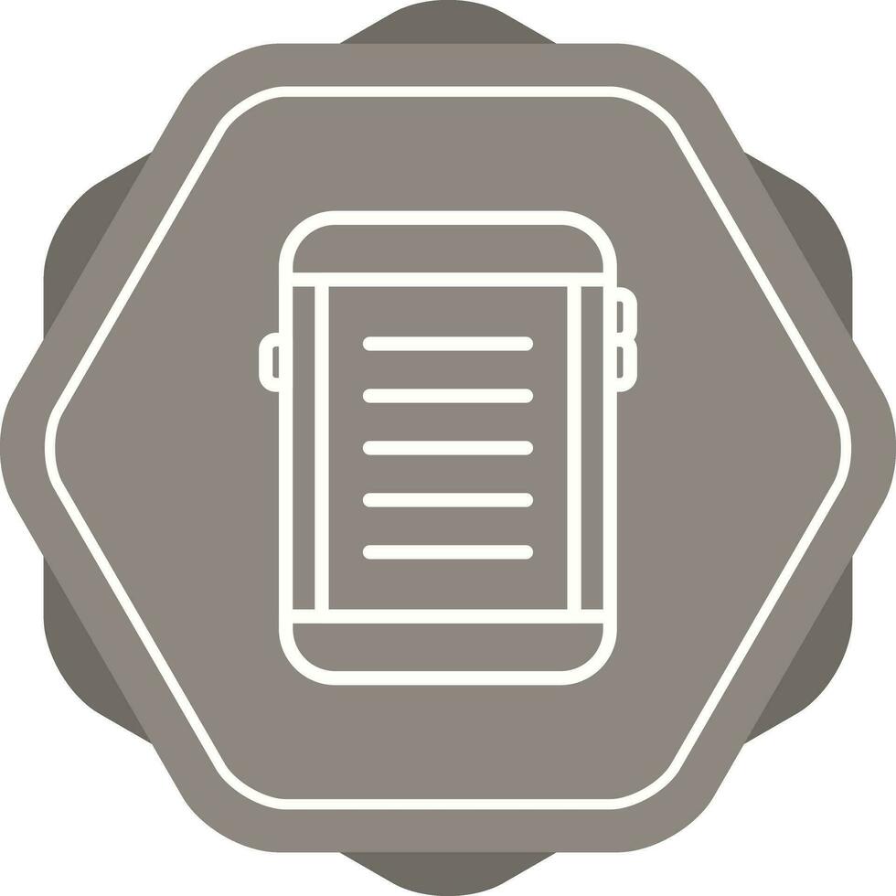 E-reader Vector Icon