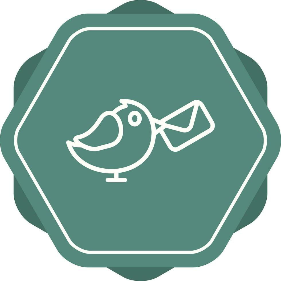 Carrier Pigeon Vector Icon