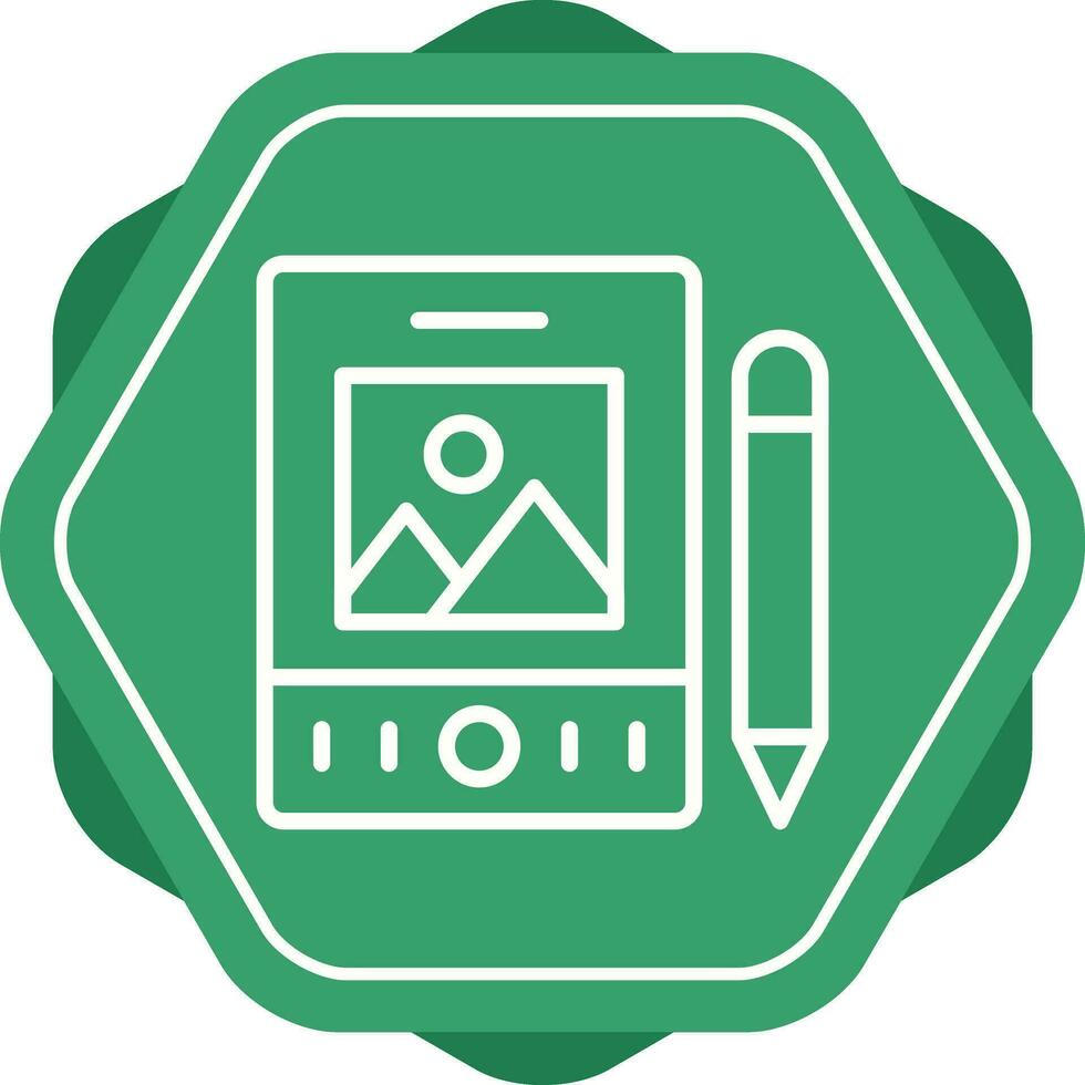 Pen Tablet Vector Icon