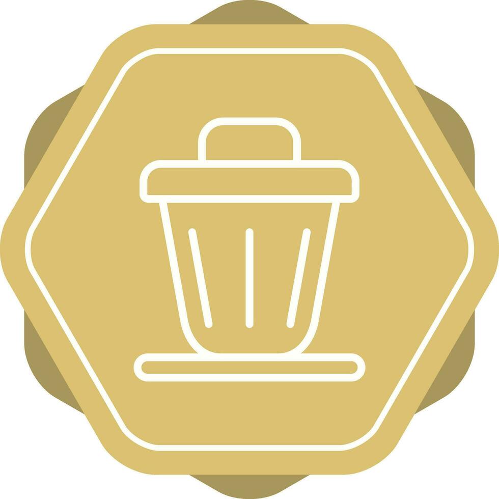 Trash bin Vector Icon