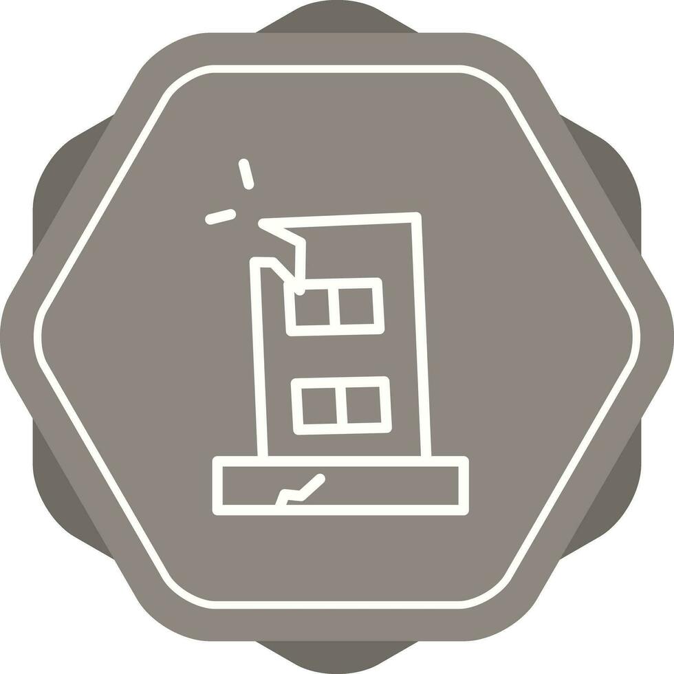 Facility Damage Vector Icon