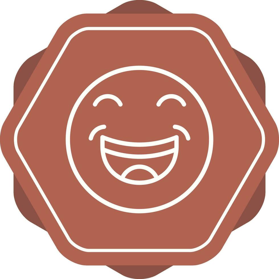 icono de vector de sonrisa