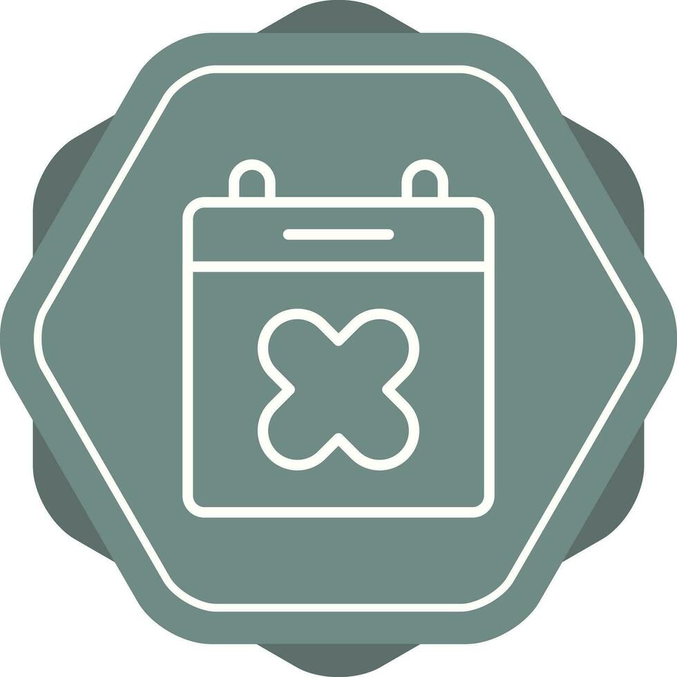 Calendar Xmark Vector Icon