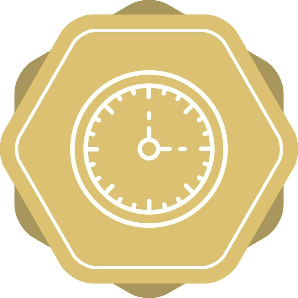 reloj Tres vector icono