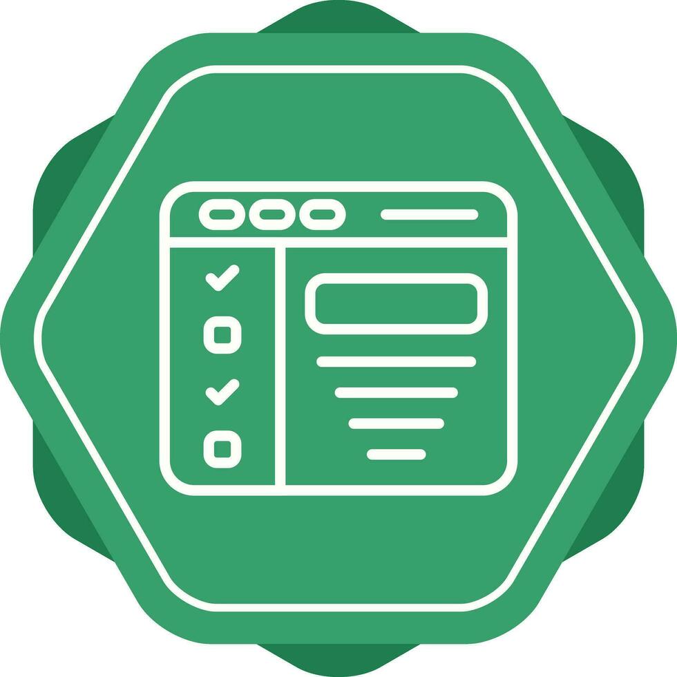 Design Brief Vector Icon