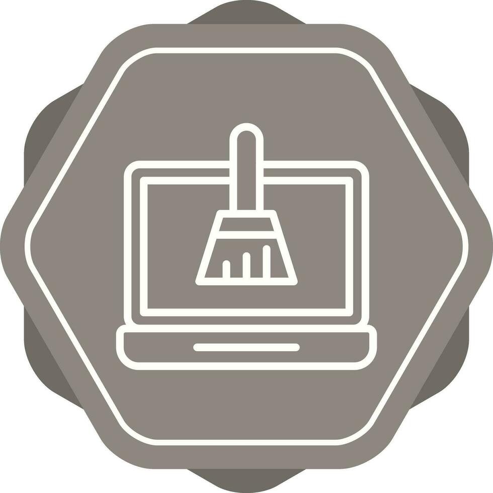 Disk Cleanup Vector Icon