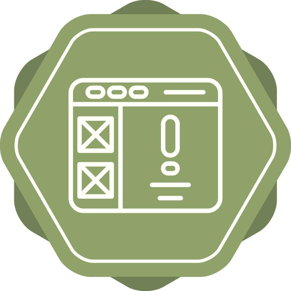 Information Design Vector Icon
