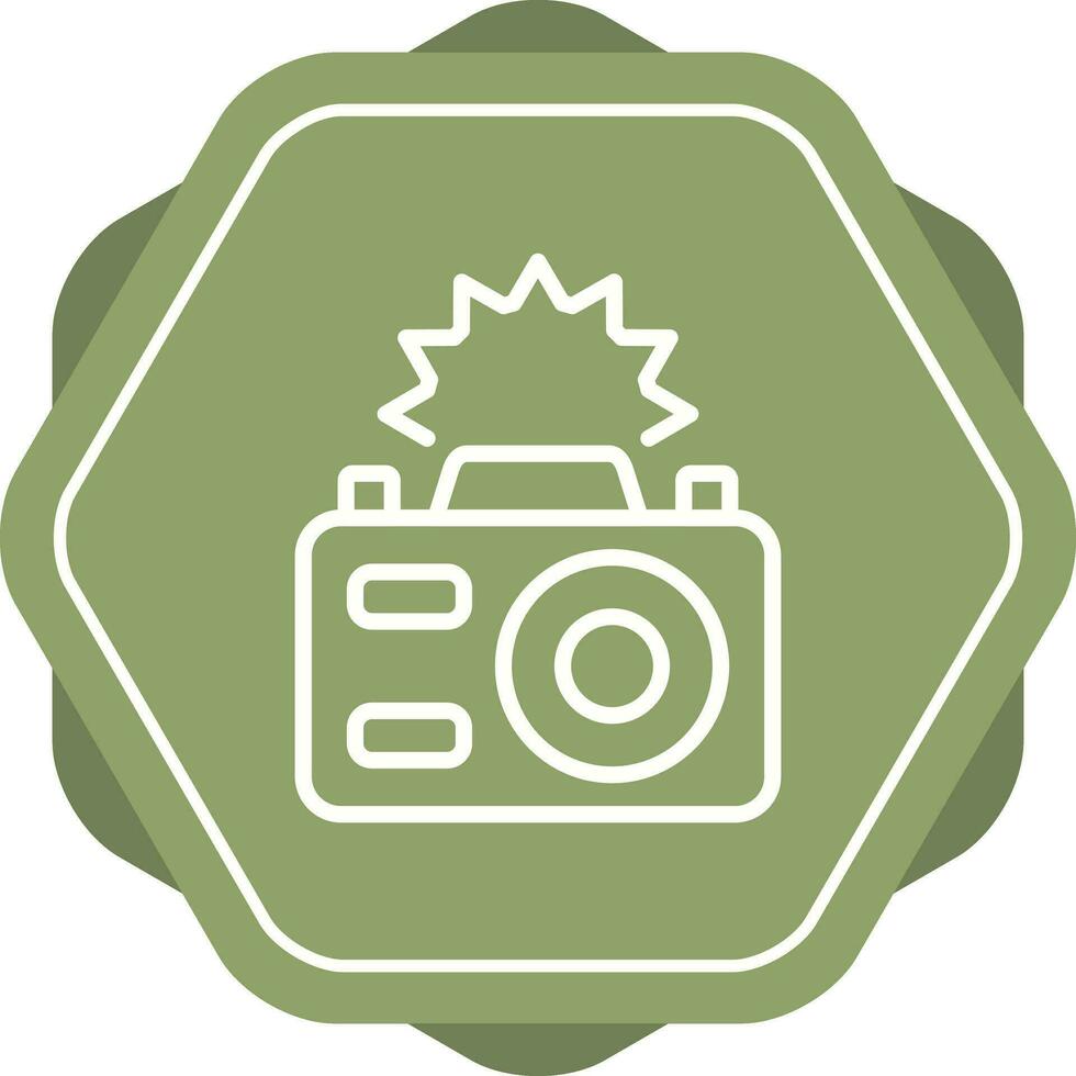 Camera Flash Vector Icon