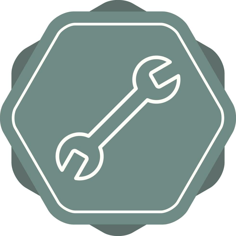 impacto llave inglesa vector icono