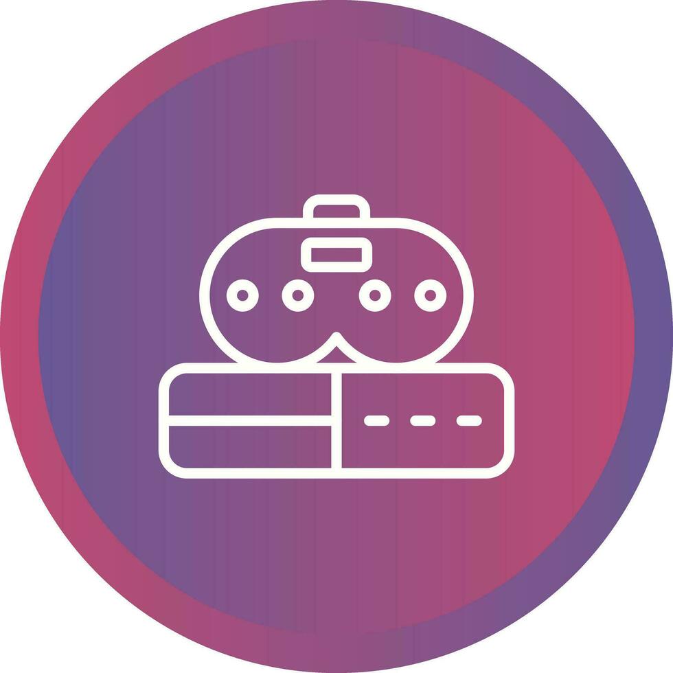 Gaming Console Controller Vector Icon