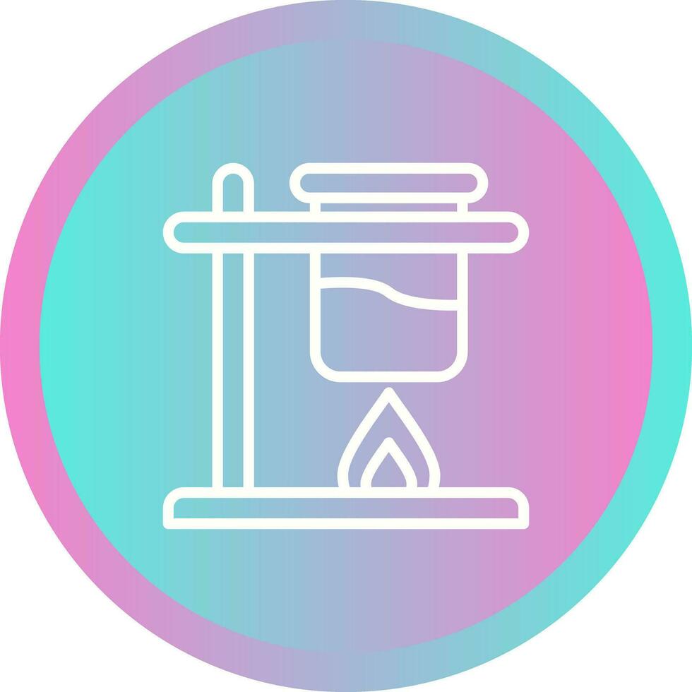 Bunsen Burner Vector Icon