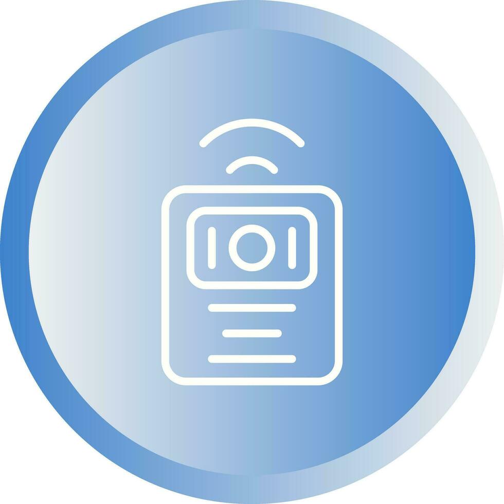 Wireless Intercom Vector Icon