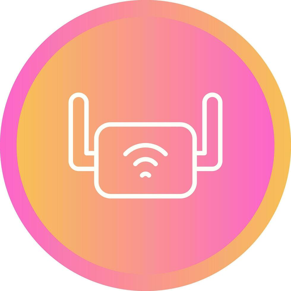 Wi-Fi Range Extender Vector Icon