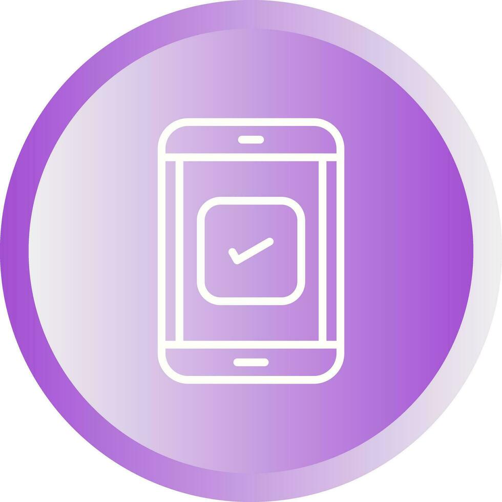 Self-Checkout Vector Icon