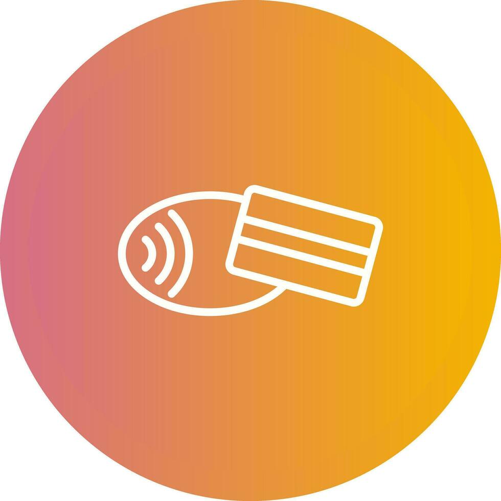 Contactless Payment Vector Icon