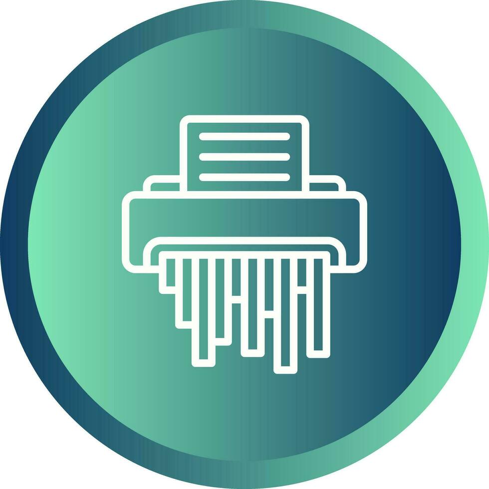 Shredder Vector Icon