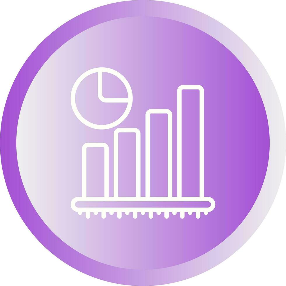 Bar Graph Vector Icon