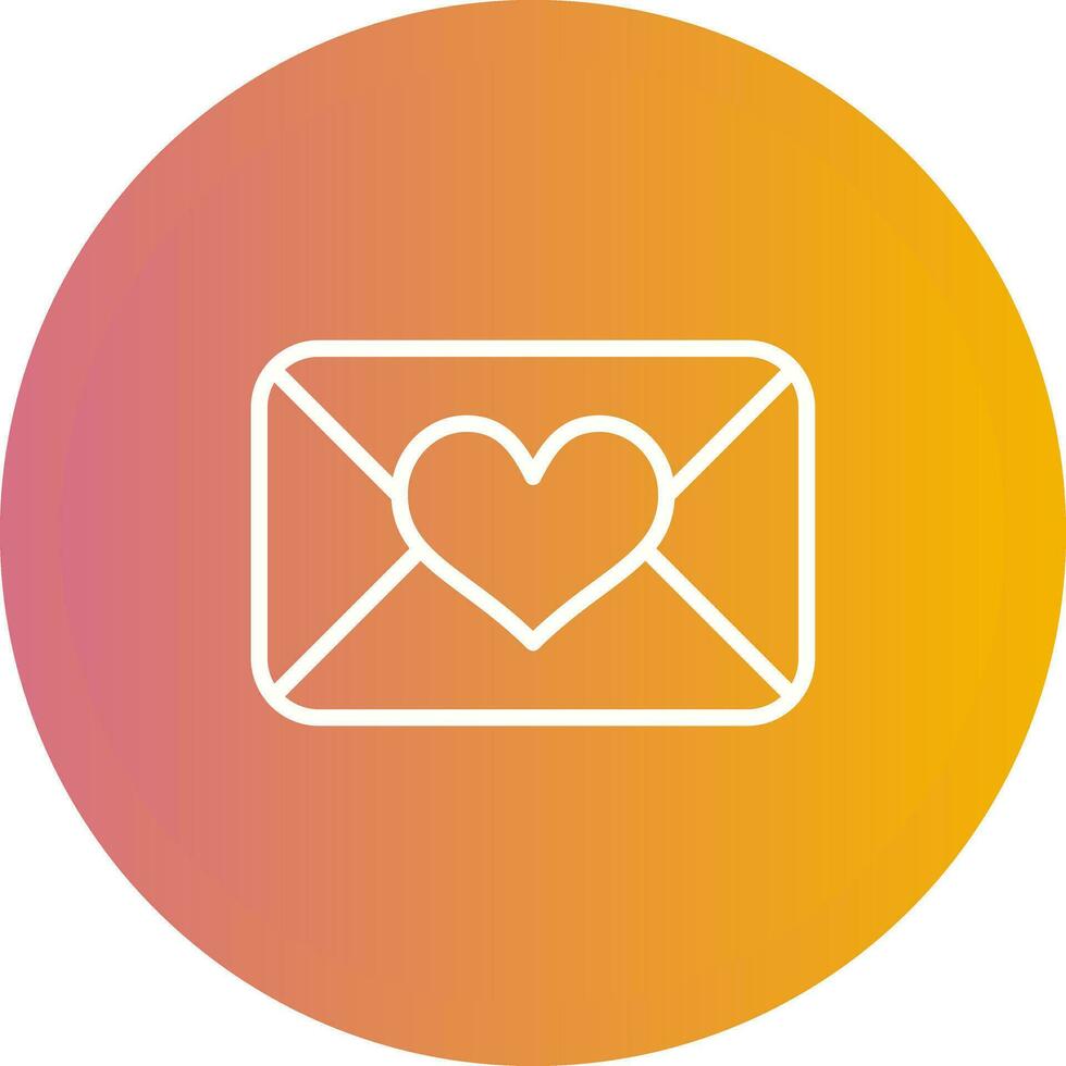 Love Letter Vector Icon