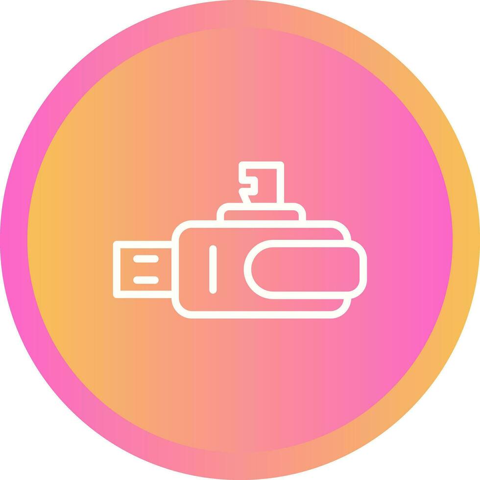 Smart Card Reader Vector Icon