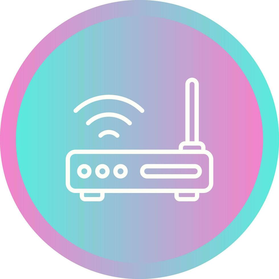 Wi-Fi Router Vector Icon