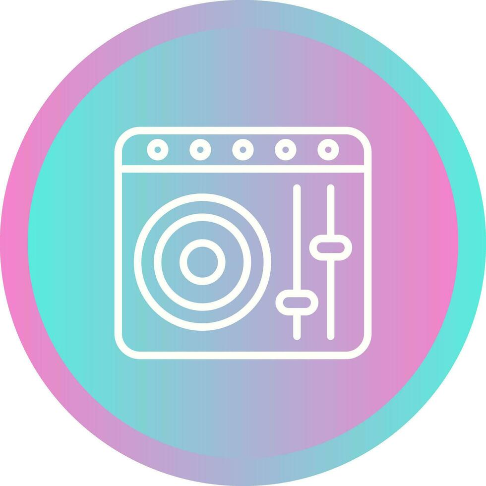 DJ Controller Vector Icon