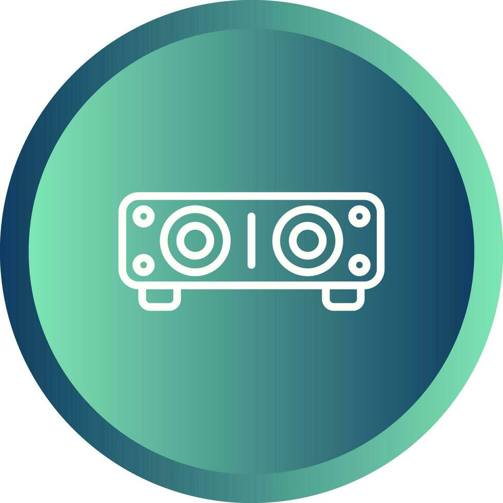 Soundbar Vector Icon