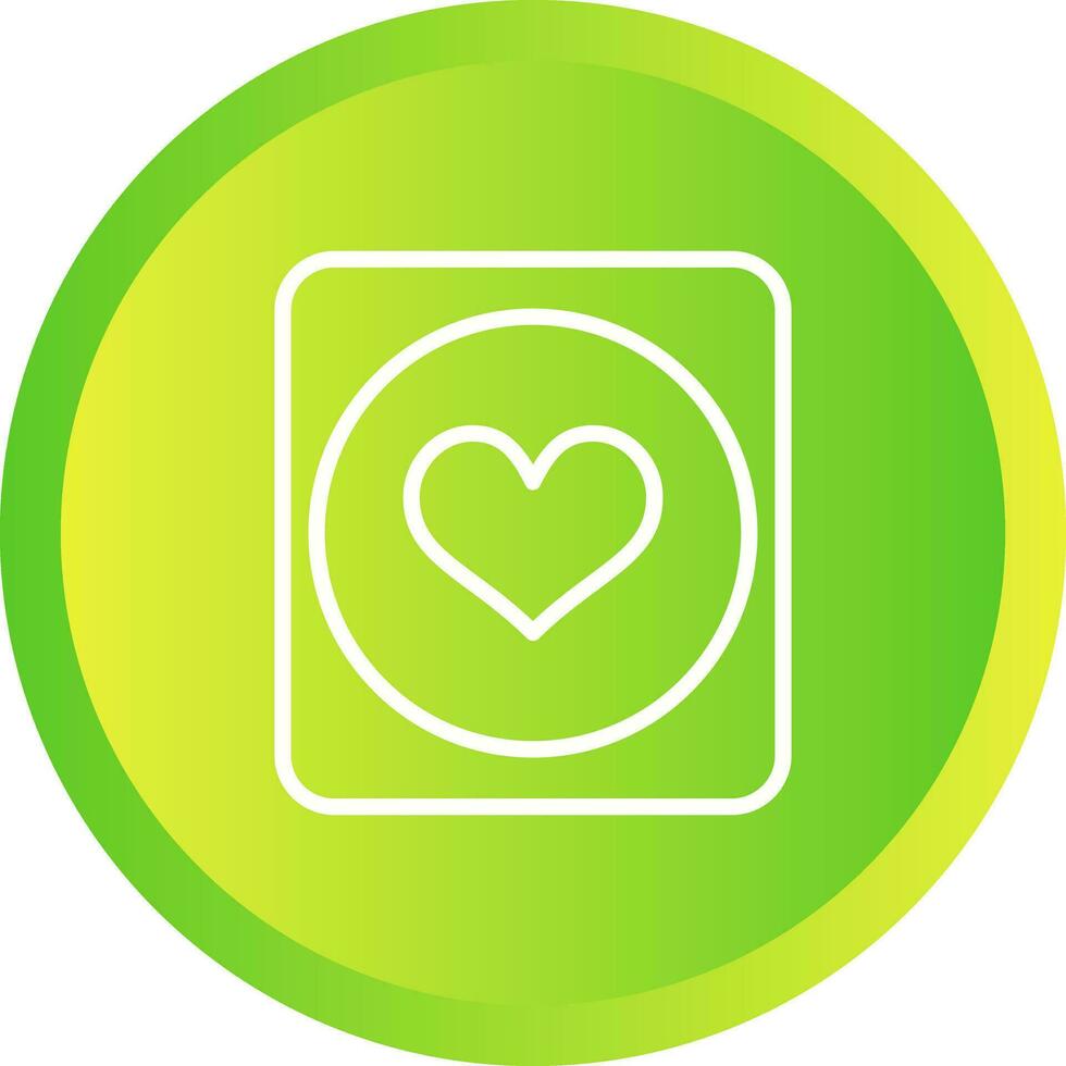 Love Music Box Vector Icon